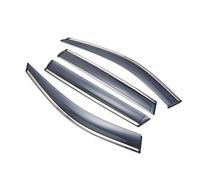 QASULER For, for VW, for, for Tiguan, 2009 2010 2011 2012 2013 2014 2015 2016 ABS Exterior Visor Vent Shades Window Sun Rain Guard Deflector Car Side Window Visor