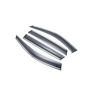 QASULER For, for X5 G05 2019 2020 2021 Car Accessories Plastic Exterior Visor Vent Shades Window Sun Rain Guard Deflector 4pcs Car Side Window Visor