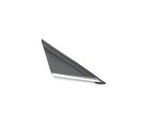 QASULER For Ford, for Focus, for MK3 2012-2017， Car Rearview Wing Door Side Mirror Corner Triangle Molding Trim Cover Lid Cap Car Mirror Triangle Cover(With chrome right)