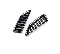 QASULER For Ford, Ranger Everest Endeavour 2015-2019 2020 Carbon Fiber Color Air Conditioning Dashboard Vent Cover Accessories Car Air Vent Decoration