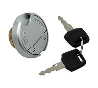 QASULER For GY6, for Moped, for Bike Motorcycle Electrical Ignition Switch Kit Assembly Gas Cap With 2 Key Lock Set 5-pin Plug Scooter Anti-Theft Ignition Lock