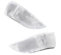 QASULER For Hyundai, for Elantra, 2008 2009 2010 2011 Left Right LED Rearview Side Mirror Turn Signal Light Turn Signal Lamp Car Turn Signal Light(BLACK 1 pair)