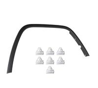 QASULER For Jeep, Grand Cherokee 2011-2016 Car Front Wheel Arch Molding Eyebrow Trim 1MP39RXFAE 1MP38RXFAE Replacement Accessories Fender Flares(Right)