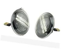 QASULER For Land Rover, for, L322 2002-2012 Dynamic Blinker Turn Signal Led Light Sequential Side Marker Indicator Lamp XGB500020A Car Turn Signal Light(BLACK Smoked)