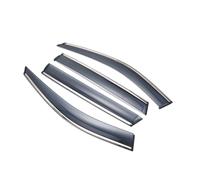 QASULER For Lexus, for GS-Class GS300 GS350 GS430 2006-2011 Plastic Exterior Visor Vent Shades Window Sun Rain Guard Deflector 4pcs Car Side Window Visor