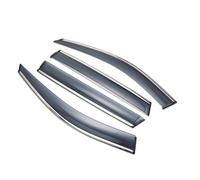 QASULER For Lincoln, for Mkc 2017 2018 2019 Plastic Exterior Visor Vent Shades Window Sun Rain Guard Deflector 4pcs Car Side Window Visor
