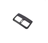 QASULER For Mazda, 3 Axela 2019 2020 Car Stainless Steel Rear Seat Console Air Conditioning Outlet Frame Cover Trim Styling Accessories Car Air Vent Decoration(Carbon fiber)