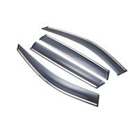 QASULER For Mitsubishi, for Asx 2010-2018 Plastic Exterior Visor Vent Shades Window Sun Rain Guard Deflector 4pcs Car Side Window Visor