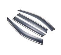 QASULER For Nissan, for NV200 2009-2019 Plastic Exterior Visor Vent Shades Window Sun Rain Guard Deflector 4pcs Car Side Window Visor