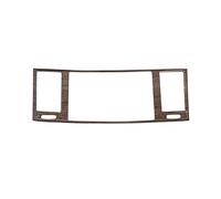 QASULER For NISSAN, Patrol Y62 2017 2018 2019 2020 Carbon Fiber Color Dashboard Panel AC Air Condition Vent Outlet Cover Trim Frame Car Air Vent Decoration(Wood Grain)