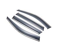 QASULER For Subaru, for XV 2011-2017 Plastic Exterior Visor Vent Shades Window Sun Rain Guard Deflector 4pcs Car Side Window Visor