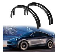 QASULER For Tesla, Model Y 2020-22 Front Rear Wheel Eyebrow Fender 1494185-00-B 1494186-00-B 1494163-00-B 1494164-00-B OEM Standard Fender Flares(2 PCS Rear)