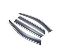 QASULER For Toyota, for Alphard Vellfire 2015 2016 2017 2018 Plastic Exterior Visor Vent Shades Window Sun Rain Guard Deflector 4pcs Car Side Window Visor