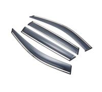 QASULER For Toyota, for Markx 2007 2008 2009 Plastic Exterior Visor Vent Shades Window Sun Rain Guard Deflector 4pcs Car Side Window Visor