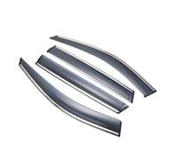 QASULER For Vezel, 2014 2015 2016 2017 2018 Plastic Exterior Visor Vent Shades Window Sun Rain Guard Deflector 4pcs Car Side Window Visor