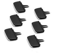 QASULER For VOLVO, XC90 V90 S90 Car Air Conditioner Vent Clip Repair Kit Front Rear AC Grille Outlet Tab Slider Air Vent Clip(BLACK Onecolor)