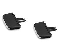 QASULER For VOLVO, XC90 V90 S90 Car Air Conditioner Vent Clip Repair Kit Front Rear AC Grille Outlet Tab Slider Air Vent Clip(BLACK 2 pcs)