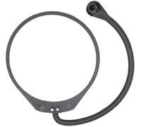 QASULER For VW, for Golf, 2 3 4 2006 2005 2004 2003 2002 2001 2000 1999-1983, Fuel Tank Petrol Cap Filler Cord Tether Rope Strap Band Cable Fuel Cap Tether Cable(BLACK Type B)
