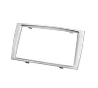 QASULER Frame Panel Radio Fascia Stereo Fascia Dash CD Trim Fitting Installation Kit Frame Cover, for Peugeot, 308 2008-UP Radio Dashboard Panel