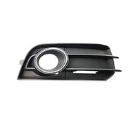 QASULER Front Bumper Fog Light Grille Cover, for, A1 2010-2014 Black Durable Anti-corrosive Pair Left Right 8X0807681A 8X0807682A Fog Lamp Opening Mesh Insert(Black Right)