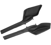 QASULER Front Windshield Wiper Cowl Cover Extension Trim Wiper Cowling ABS Panel, for Toyota, Sienna 2011-2020 No.5386708020/5386608020 - Pack of 2 Windscreen Wiper Cover