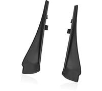 QASULER Front Windshield Wiper Cowl Replacement, for NISSAN, Rogue 2014 2015 2016 2017 2018 2019 2020 Cowl Extension Trim Cover Replacement, for 66895-4CL0A 66894-4CL0A 1Pair Black Windscreen Wiper Co