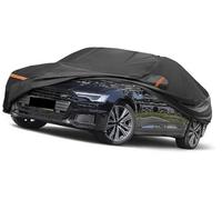 QASULER Full Car Cover Car Cover, for Audi, for A6 2004-2023, for Peva All-Weather Waterproof Windproof Protection W/Right, for Zipper