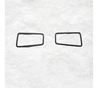 QASULER Garnish Interior Air Vent Trim Cover Trim Car Parts Stainless Steel Trim, for Toyota, for RAV4, Rav 4 Xa50 2019 2020 Car Air Vent Decoration(19for rva4YH 1)