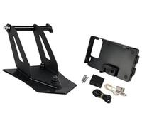 QASULER GPS Moto Phone Mount, for BMW, for R1250RT, for R 1250 RT (2021-) Motorcycle Charger Mobile Phone Holder Navigation Bracket Motorbike Phone Mount(BLACK USB charging version)