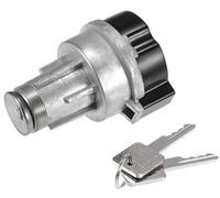 QASULER Ignition Lock Cylinder Starter Switch with Keys No.1116683 -, for Chevrolet B60 1983-1991 Metal Silver Tone - 1 Set Car Ignition Switch Lock Anti-Theft Ignition Lock