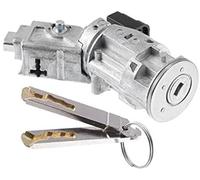 QASULER Ignition Switch Lock Cylinder with Key Replace, for Citroen, Berlingo Car Ignition Switch Lock Anti-Theft Ignition Lock