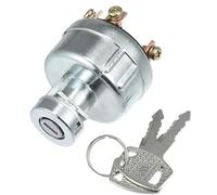 QASULER Ignition Switch with Keys, for Mitsubishi, for Tractors D1300 D1500 D1650 D1800 D1850 D2000 D2300 D2350 - Pack of 3 Replacement Car Ignition Switch Lock