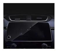 QASULER Instrument Screen Protector For CR-V CRV 2017 2018 2019 Auto GPS Navigation Screen Protector Car Tempered Glass Protector Tempered Glass Protector Car Screen Protector(BLACK 7 Inch Hd)