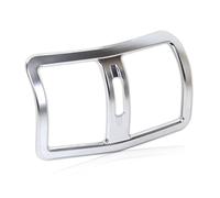 QASULER Interior Chrome Armrest Box Rear Air Condition Vent Cover Trim Air Outlet Decorative, for Mercedes-Benz, W212 E Class 2013 Car Air Vent Decoration