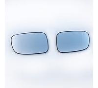 QASULER Left Right Side Rearview Wing Mirror Glass Lens Heated, for Jeep, Grand Cherokee 1999-2019 Three Generation Door Yard Machinery Fuel Cover(99-04 heated 1pair)