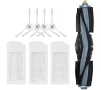 QASULER Main Brush Replacement with Side Brushes & Filters, for X1 e/For Omni/, for T10 Series Vacuums DKT010022 Vacuum Replacement Kit