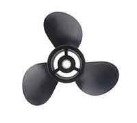 QASULER Marine Boat Outboard Propeller 8.8 X 11 Aluminum Alloy, for, for Tohatsu, for, for NISSAN, for, for Mariner Outboard Engines 25-30HP 3 Blades 3R0B645230 Boat Engine Propeller