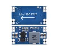 QASULER Mini560 5a High Efficiency Output 3.3v 5v 9v 12v Step Down Dc Converter Voltage Regulator Buck Stabilized Power Module power module voltage boost(Mini560 Pro 12v)