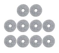QASULER Mop Cloths, for Dreames, for Bot L20 Ultra / L20 Ultra X20 Pro Robot Vacuum Cleaner Replacement Robot Sweeper Mop Cloth Pad Household robotic vacuum cleaner mop pad(10 PACK)