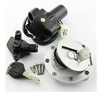 QASULER Motorcycle Ignition Key Switch Fuel Seat Lock Kit For XJR400 1993-1999 XJR1200 1995 1996 1997 1998 XJR1300 1999 Motorcycle Ignition Switch