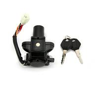 QASULER Motorcycle Ignition Switch Key Fits For KLX125 2010 2011 2012 2013 2014 KLX250 D-Tracker 2001-2014 KLX250S KLX250SF Motorcycle Ignition Switch