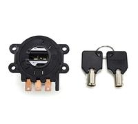 QASULER Motorcycle Ignition Switch Key, for Harley-Davidson, FLSTNI SOFTAIL DELUXE FLSTS HERITAGE SPRINGER FLSTSB CROSS BONES FLSTSC Moto Motorcycle Ignition Switch