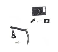 QASULER Motorcycle Mobile Phone GPS Mount Navigation Plate Bracket USB Wireless Charging Stand, for Royal Enfield, Himalayan 2016-2021 Motorcycle Phone Holder Mount(22mm USB Stand)