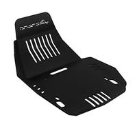 QASULER Motorcycle Stainless Steel Skid Plate Engine Guard Chassis Protection Cover, for Benelli, Leoncino 500 BJ BJ500 Motorcycle Skid Plate(With Logo-Black)