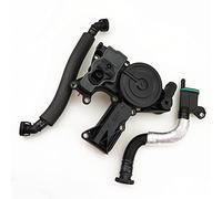 QASULER Oil Water Separator With Hose Exhaust Pipe, for Passat, B6, for EOS, for Golf, 5 6 MK6, for Tiguan, for Octavia, for Superb A3 A4 B8 A5 Q5, for Seat, Leon 06J 103 221 B Engine Vent Valve