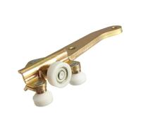 QASULER Passenger Left Side Lower Sliding Door Bottom Roller Guide, for VW, for T4 Transporter 701843405B 1990-2003 Carbon Fibre Door Handle Cover