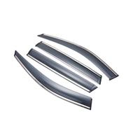 QASULER Plastic Exterior Visor Vent Shades Window Sun Rain Guard Deflector 2014 2015 2016 2017 2018 4pcs, for Jaguar, for F-PACE 2013-2019 Car Side Window Visor