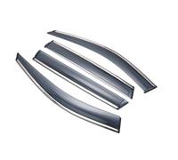QASULER Plastic Exterior Visor Vent Shades Window Sun Rain Guard Deflector, for Kia, for Sorento 2015 2016 2017 2018 Car Side Window Visor