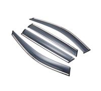 QASULER Plastic Exterior Visor Vent Shades Window Sun Rain Guard Deflector, for Lexus, for IS-Class IS200 IS250 IS300 (XE20) 2006-2015 Car Side Window Visor