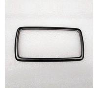 QASULER Rear Set Water Cup Cover Trim Interior Car Accessories Parts Stainless Steel, for Toyota, for RAV4, Rav 4 Xa50 2019 2020 Car Air Vent Decoration(19 for ravsbkHS)